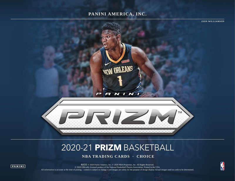 2020-21 Panini Prizm Choice Basketball Hobby Box